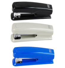 Степлер "8211L" до 20 листов, пластиковый корпус, ассорти