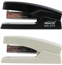 Степлер "8211" до 20 листов, пластиковый корпус, ассорти