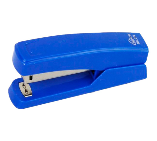 Степлер "8211S", пластиковый корпус, до 15 листов, ассорти