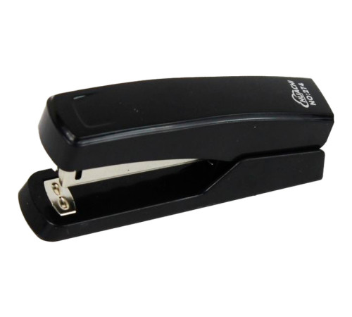 Степлер "8211S", пластиковый корпус, до 15 листов, ассорти