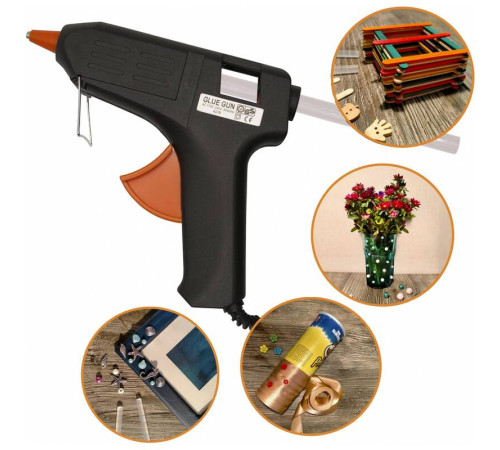 Стержни клеевые Silwerhof, диаметр 11 мм, длина 200 мм, 26 шт/упак, прозрачные