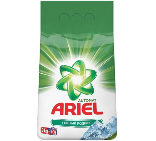 Стиральный порошок Ariel, автомат 3 кг.