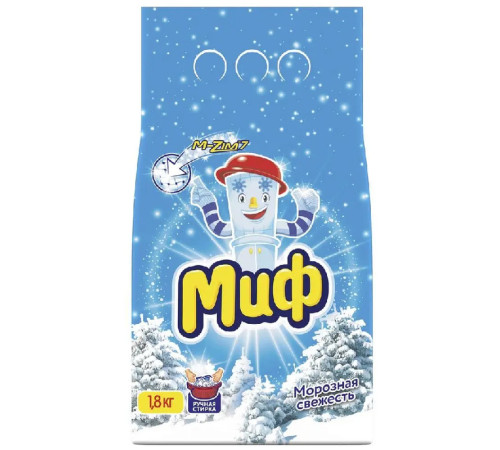 Стиральный порошок МИФ, ручная стирка, 1,8 кг