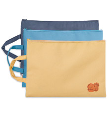 Сумка-шоппер DELI, 1 отделение на молнии, 325 x 240 мм, полиэстер, ассорти