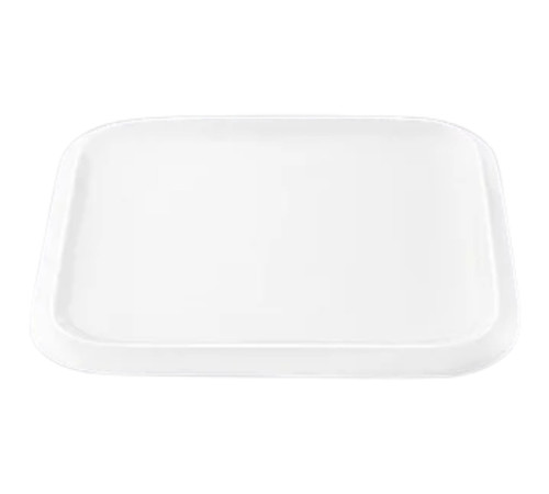 Тарелка десертная "Wilmax" 20 см, фарфор, квадратная белая