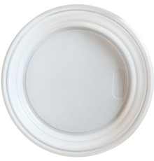 Тарелка одноразовая, пластиковая 205 мл, 100 штук в упаковке