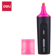 Текстовыделитель DELI "S600" 1-5 мм, розовый