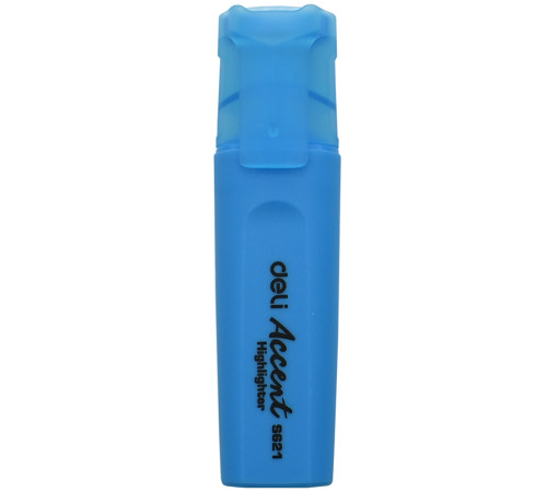 Текстовыделитель DELI "S621" 1-5 мм, голубой