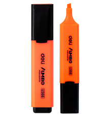 Текстовыделитель DELI "U366" 1-5 мм, оранжевый