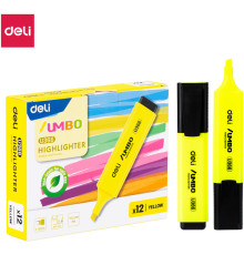 Текстовыделитель DELI "U366" 1-5 мм, желтый