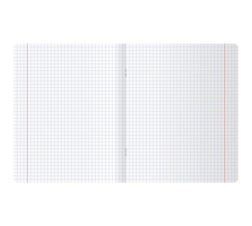 Тетрадь общая BG, А5, 48 листов в клетку, обложка бумвинил, синий, эконом