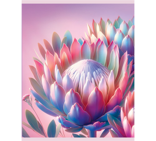 Тетрадь общая BG "Цветение", А5, 48 листов в линейку, на скрепке