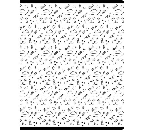 Тетрадь общая BG "Элементы", А5, 48 листов в клетку, на скрепке