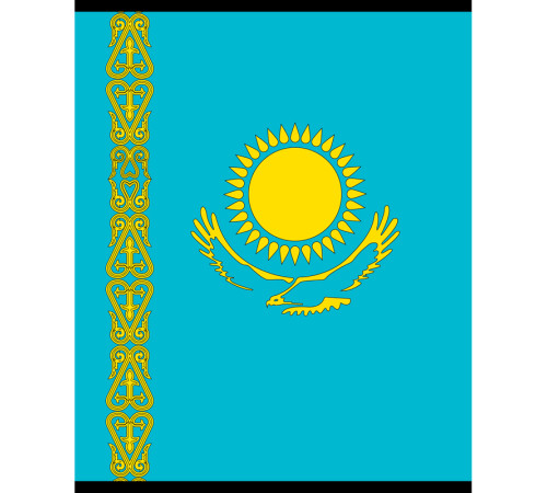 Тетрадь общая BG "Символика", А5, 48 листов в клетку, на скрепке