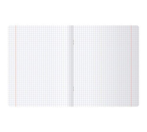 Тетрадь общая BG "Синий цвет", А5, 48 листов в клетку, суперэконом на скрепке