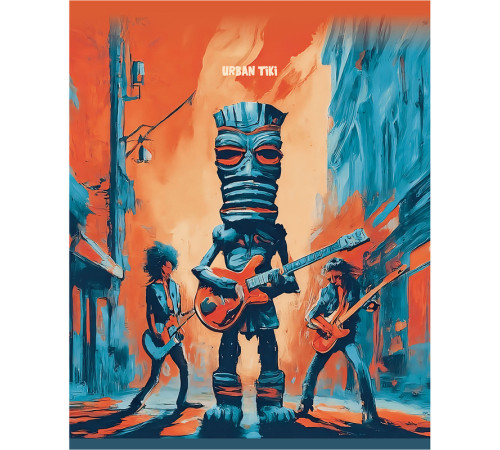 Тетрадь общая BG "Urban", А5, 48 листов в клетку, на скрепке