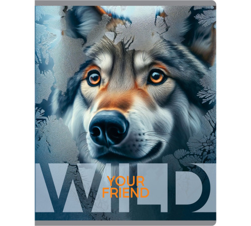 Тетрадь общая BG "Wild", А5, 48 листов в клетку, на скрепке