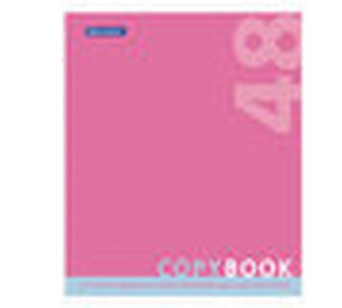 Тетрадь общая BRAUERG "Один цвет", А5, 48 листов в клетку, на скрепке