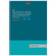 Тетрадь общая Hatber, А4, 80 листов в линейку, картон, на спирали, ассорти