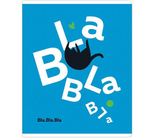 Тетрадь общая MESHU "Сhatty cat", А5, 48 листов в клетку, матовая ламинация, выб. лак, на скрепке