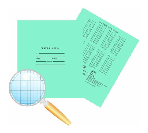 Тетрадь школьная, Бумажная фабрика, А5, 12 л, клетка 