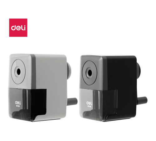 Точилка DELI механическая, с контейнером, экстра-острое лезвие