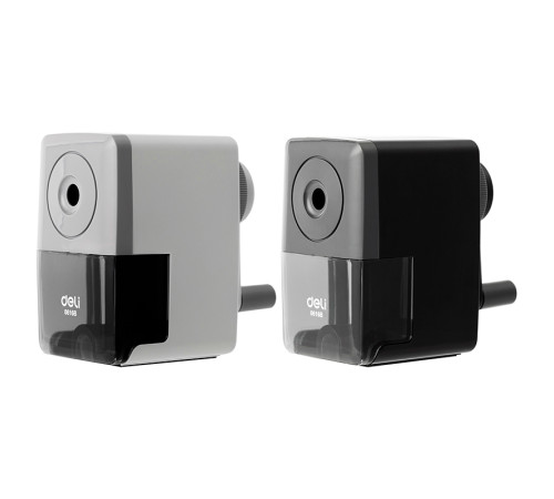 Точилка DELI механическая, с контейнером, экстра-острое лезвие