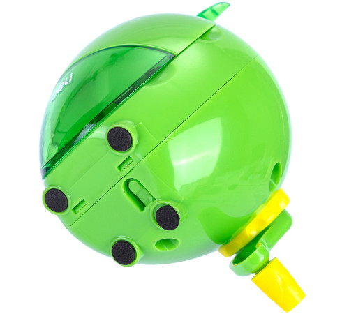 Точилка DELI механическая, с контейнером, яблоко, ассорти 