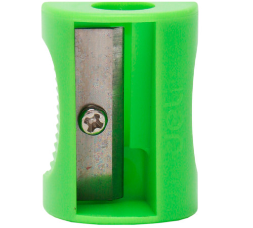 Точилка DELI пластмассовая, 1 лезвие, ассорти