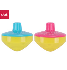 Точилка DELI "Explora" пластиковая, 1 отверстие с контейнером, ассорти