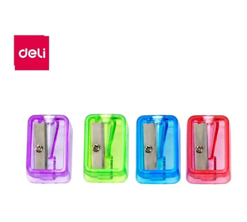 Точилка DELI "Little Singer" пластмассовая, 1 лезвие