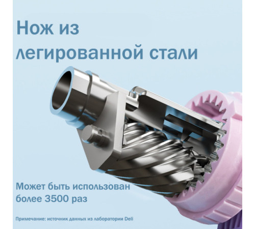 Точилка DELI "Mi You" механическая, с контейнером, ассорти