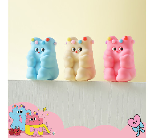 Точилка DELI "PupuBaby" пластиковая, 1 отверстие, ассорти