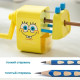 Точилка DELI  "SpongeBob" механическая, с контейнером, ассорти 