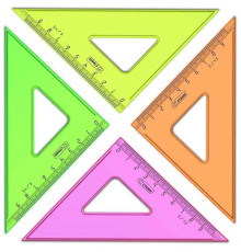 Треугольник Стамм "NEON Cristal" (30 градусов, 16 см), ассорти