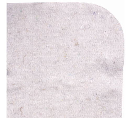 Тряпка для мытья пола ЛАЙМА, 100% хлопок, 190 г/м2, 80х100 см, белая