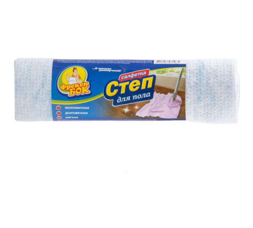 Тряпка для пола Фрекен Бок "СТЕП", 60х70 см, хлопок/вискоза