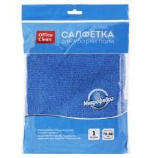 Тряпка-салфетка для пола OfficeClean "Премиум", 70х80 см, микрофибра