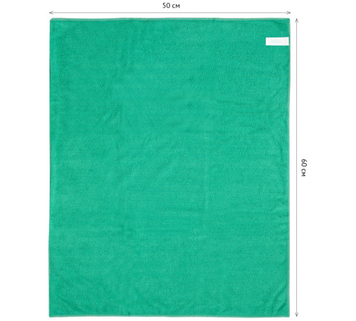 Тряпка-салфетка для пола Vega,  50*60см, микрофибра