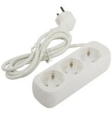 Удлинитель Defender E318, 3 розетки, 1,8 метра (с заземлением)