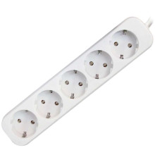 Удлинитель Defender E550, 5 розеток, 5 метров (с заземлением)