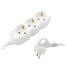 Удлинитель "СТАРТ" С/У-40dg, 3 розетки, 1,5 метра