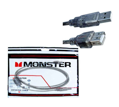 Удлинитель USB AM-AF Monster Cable, 5 метров