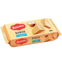 Вафли Яшкино «Сливочные», 300 гр.