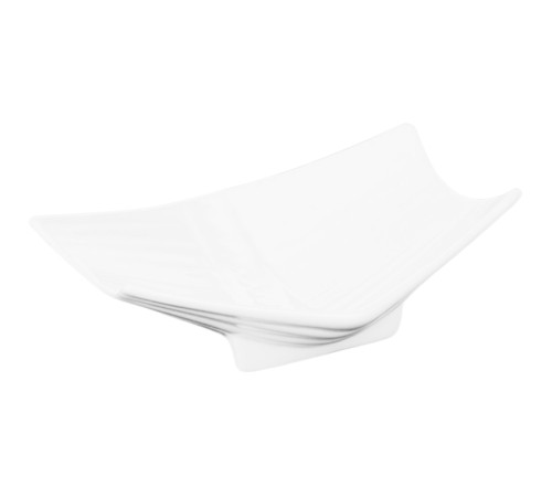 Ваза для хлеба "Wilmax" 23 см, фарфор, белая