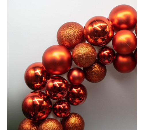 Венок новогодний "Blazing berries", 33см