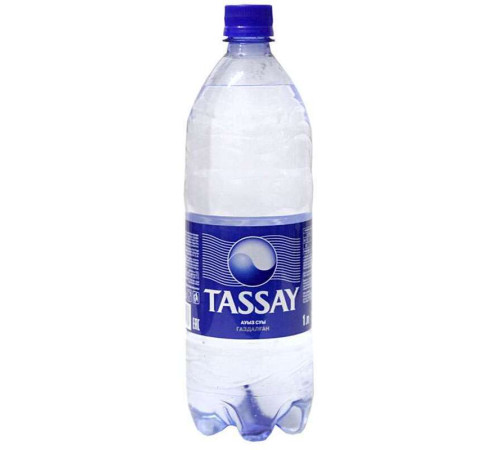 Вода газированная "Tassay", 1 литр