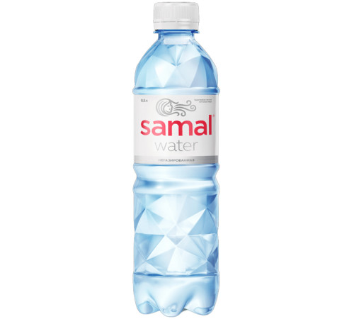 Вода минеральная "Samal", без газа,  0,5 литра
