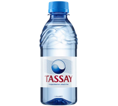 Вода негазированная "Tassay", 0,25 литра, пластик 