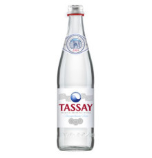 Вода негазированная "Tassay", 0,5 литра, стекло